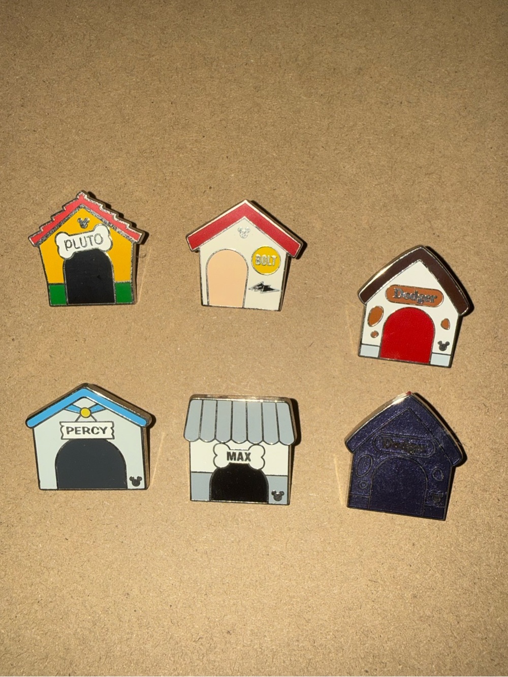 Disney Dog House Pins Set - 2019 hidden Mickey